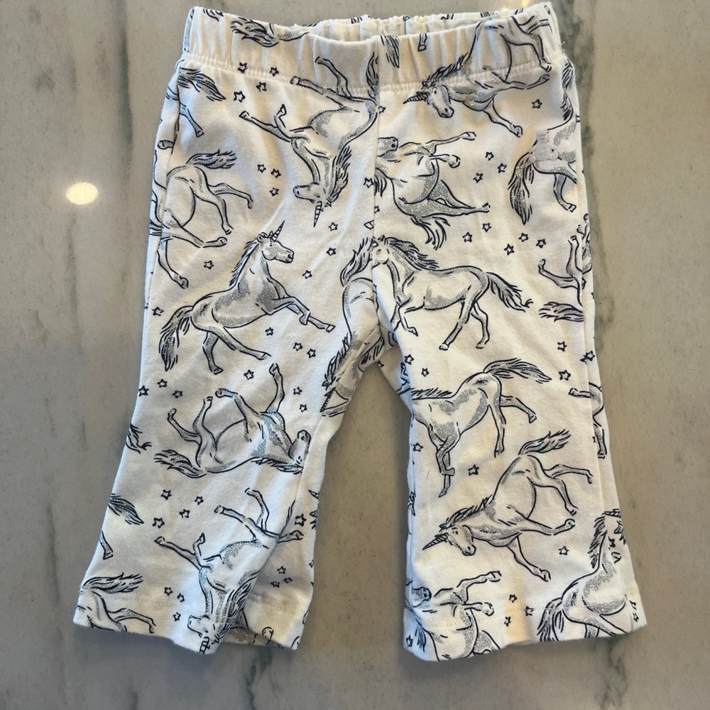 babyGap Print Pull-On Flare Leggings